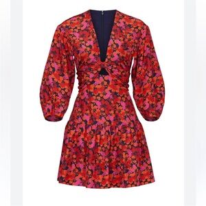 Derek Lam 10 Cosby - silky - fully lined - beautiful dress - size Small